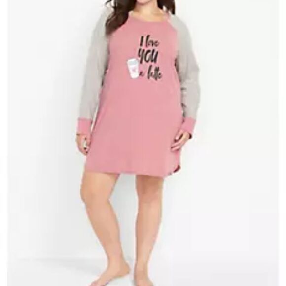 CACIQUE - Comfy Cotton Sleepshirt - Picture 1 of 2